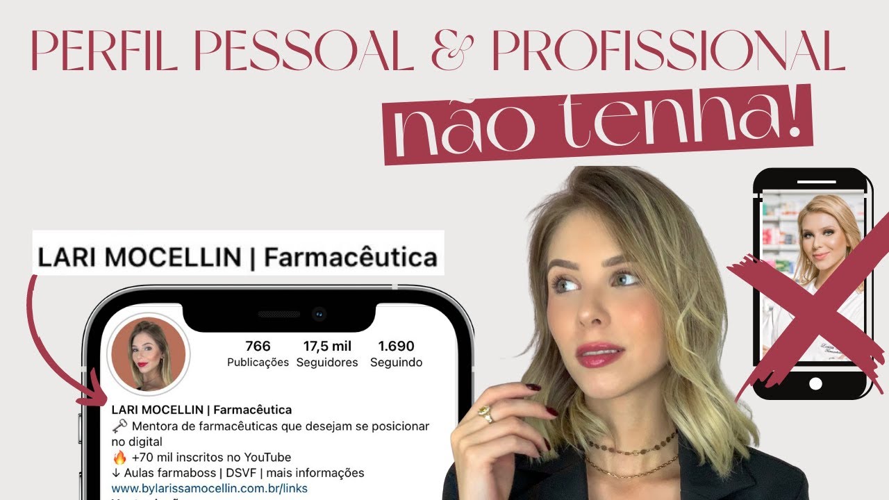 VALE A PENA TER UM PERFIL PESSOAL E OUTRO PROFISSIONAL? Eu tenho a resposta | FarmaBoss #4 🗝