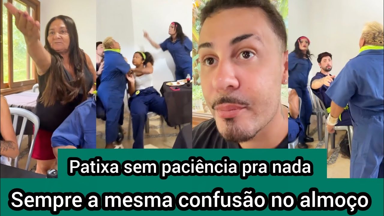 Carlinhos Maia incentiva Patixa a ir pra cima da Bianca que chama a véia de boca murcha 😂