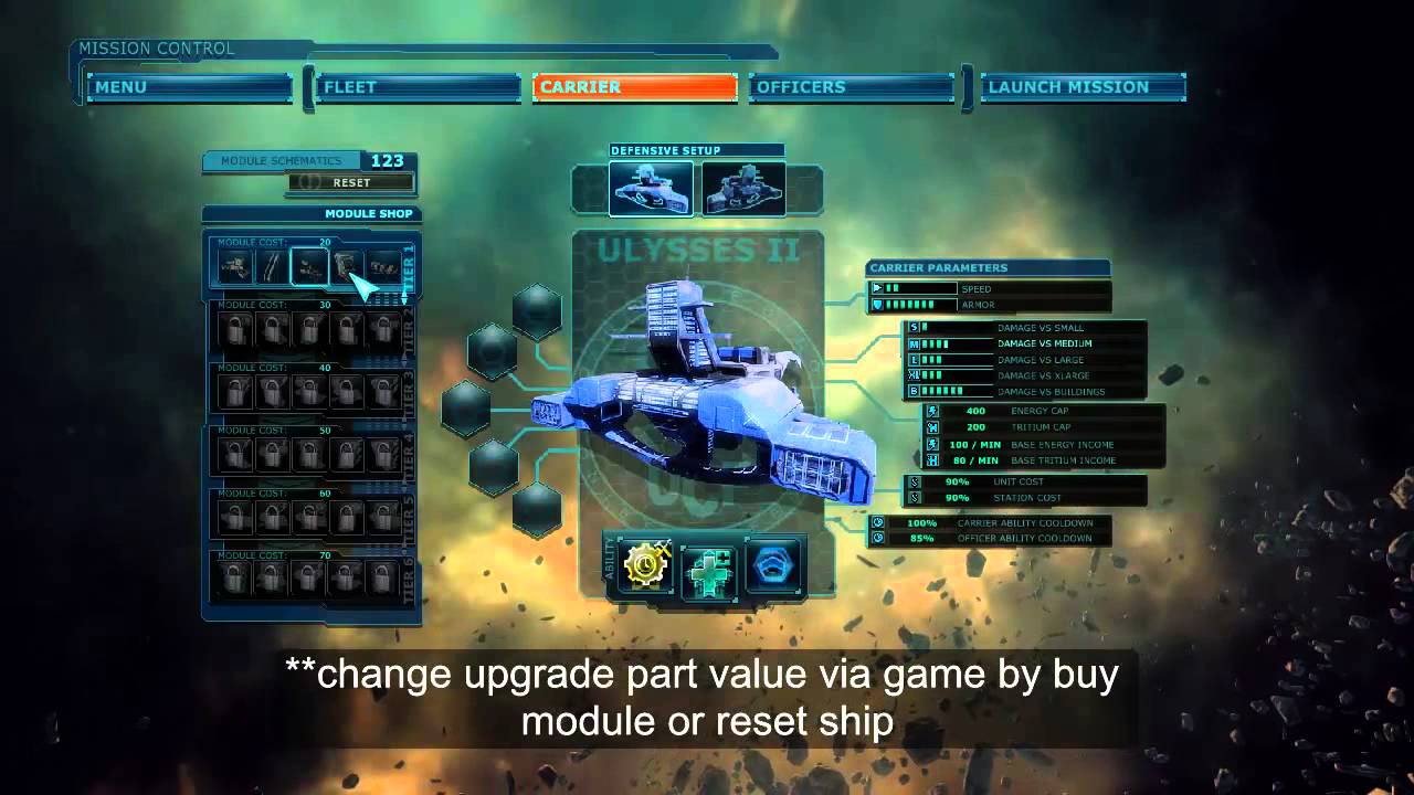Ancient Space - Easy Upgrade