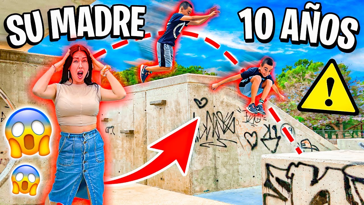 LA MADRE DEL NIÑO de 10 AÑOS REACCIONA A SU PARKOUR EN DIRECTO😱| Romeo - Capítulo 2