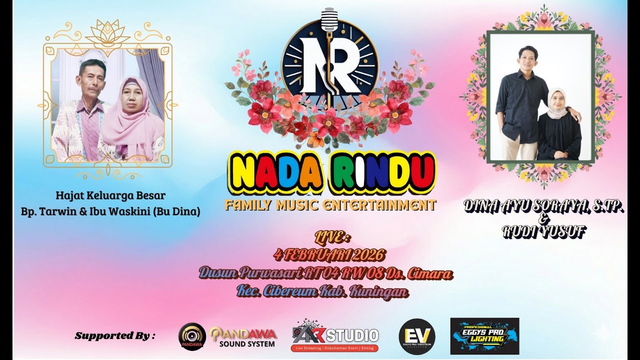 LIVE SIANG NADA RINDU | DINA AYU SORAYA, S.TP & RUDI YUSUF | CIBEREUM, KUNINGAN | 04 FEBRUARI 2026