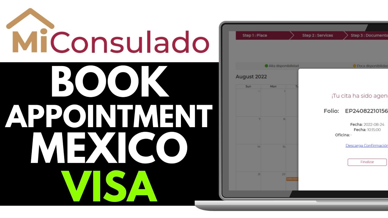 How to Book Appointment for Mexico Visa 2025 (Explained Guide)
