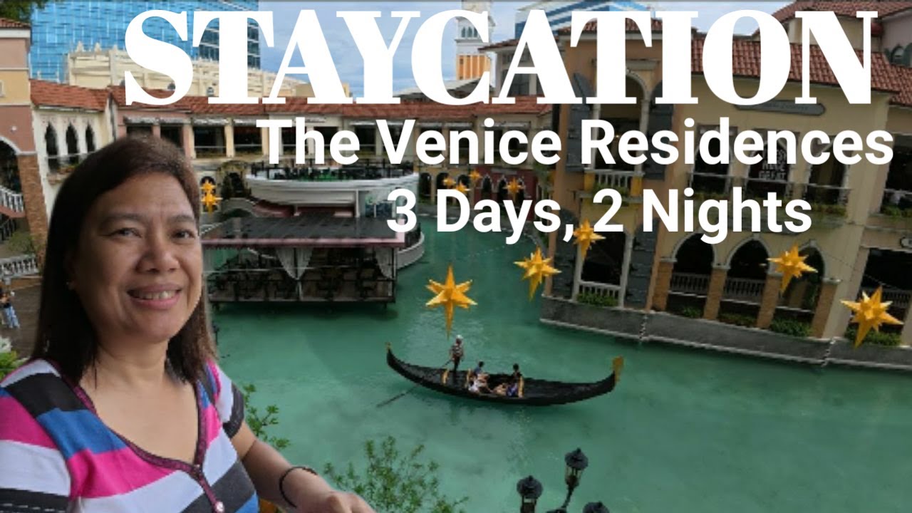 WEEKEND STAYCATION AT VENICE RESIDENCE | Reviews | Room Tour