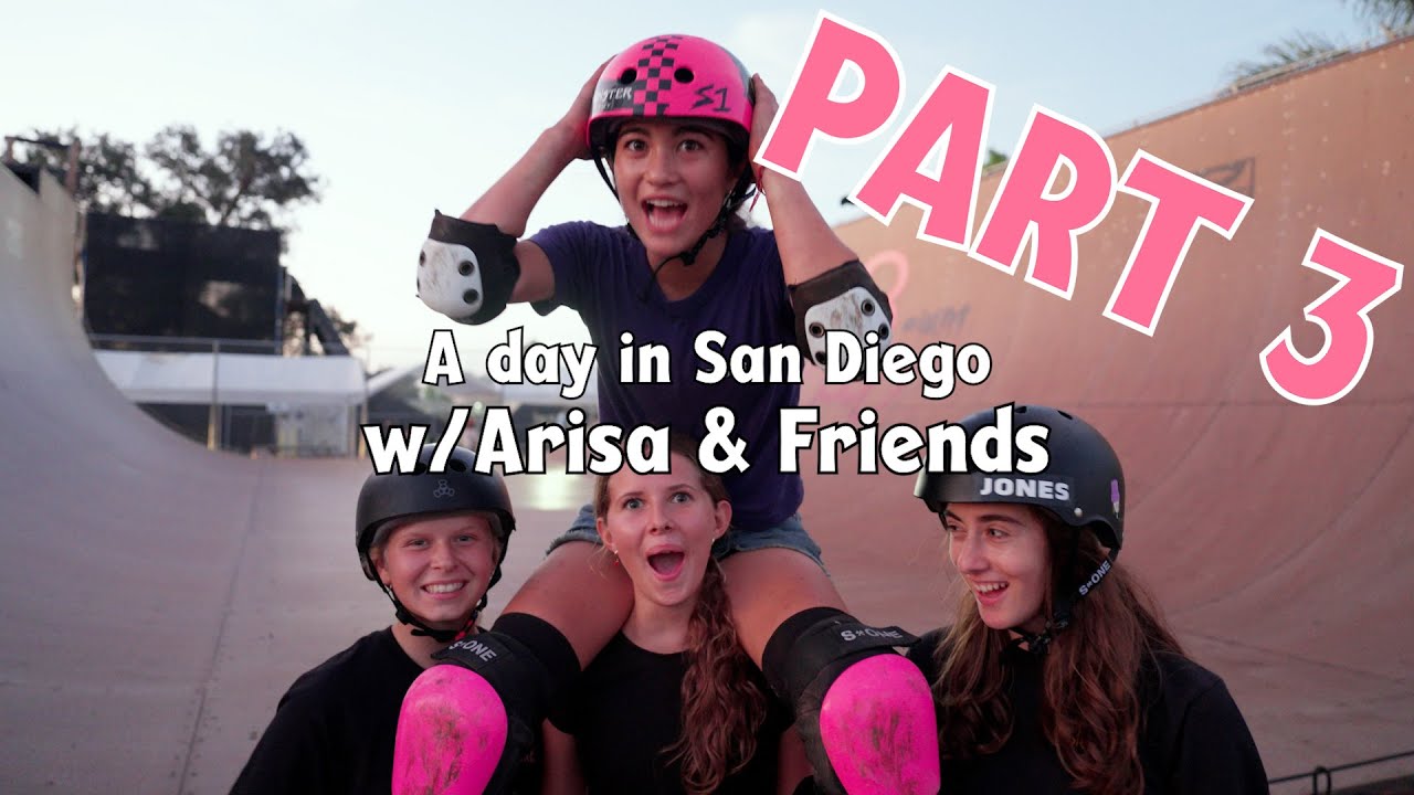 SKATING IN SAN DEIGO WITH MY FRIENDS - PART 3