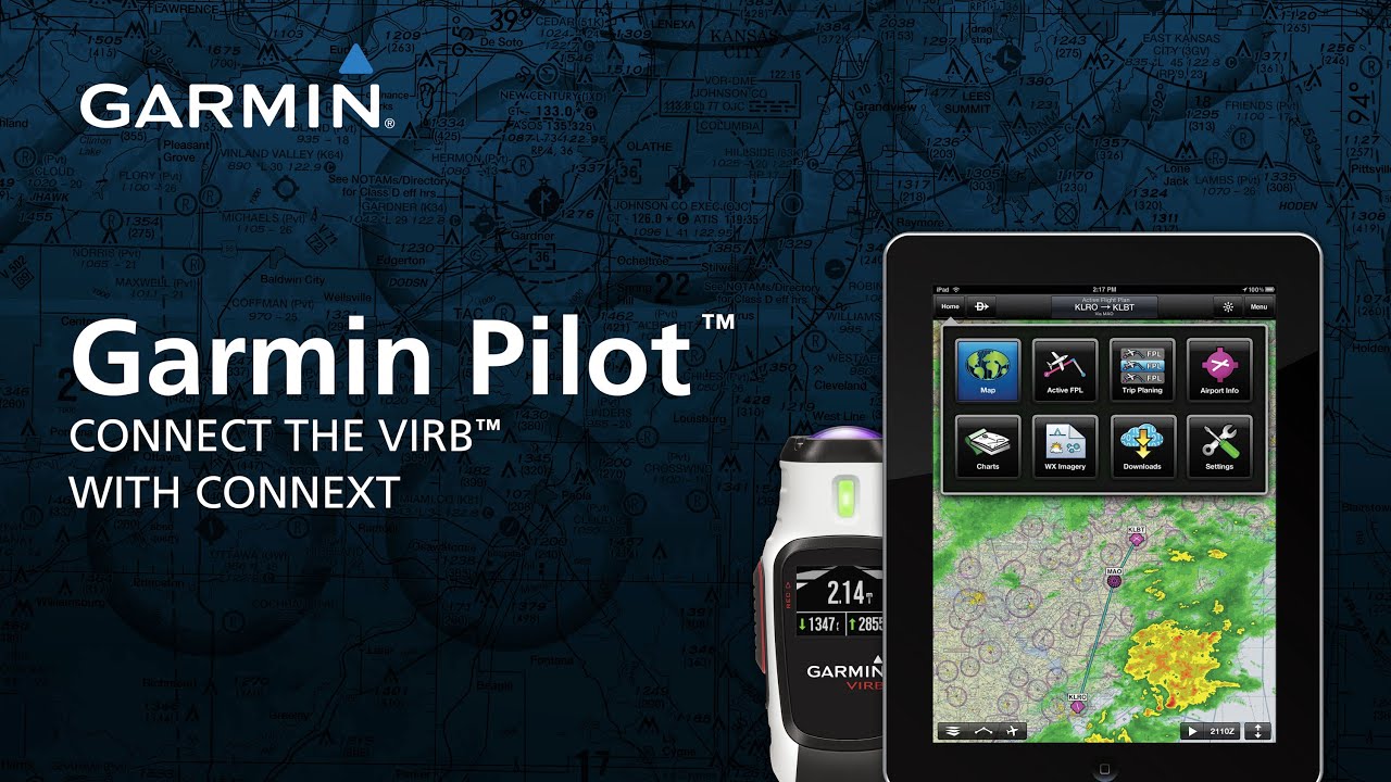 Garmin Pilot&trade;: Connect the Virb Elite with Connext