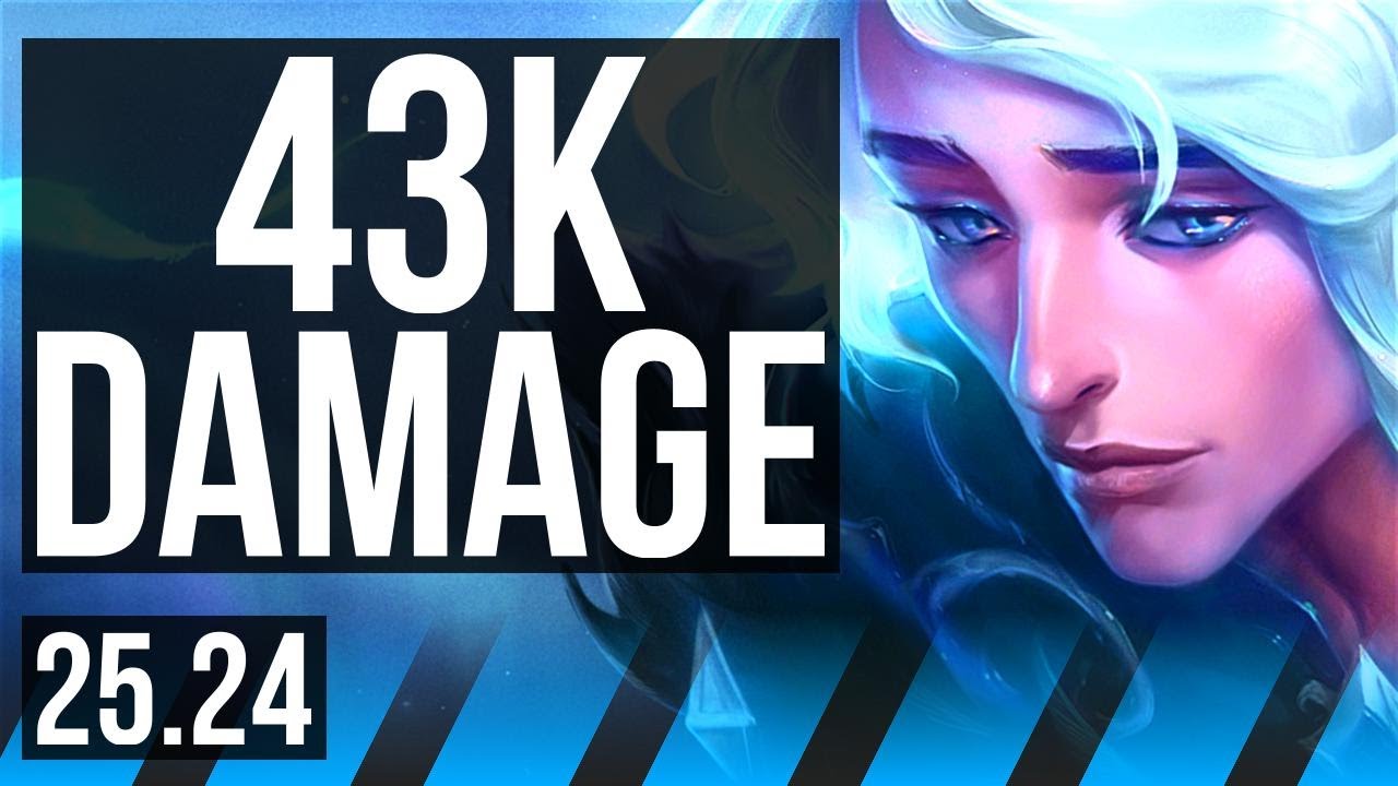 HWEI vs SYNDRA (MID) | 43K damage | KR Master | 25.24