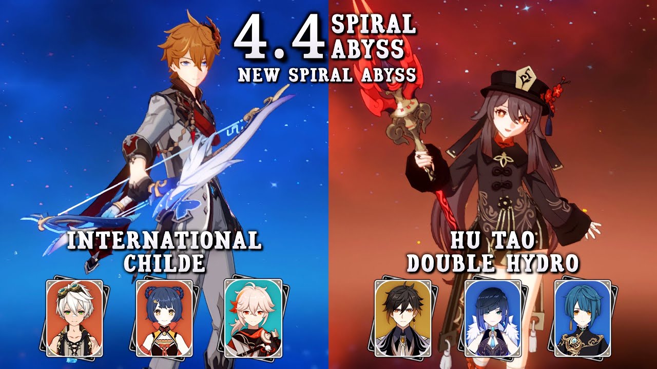 International Childe & Hu Tao Double Hydro | Spiral Abyss 4.4 Floor 12 | Genshin Impact