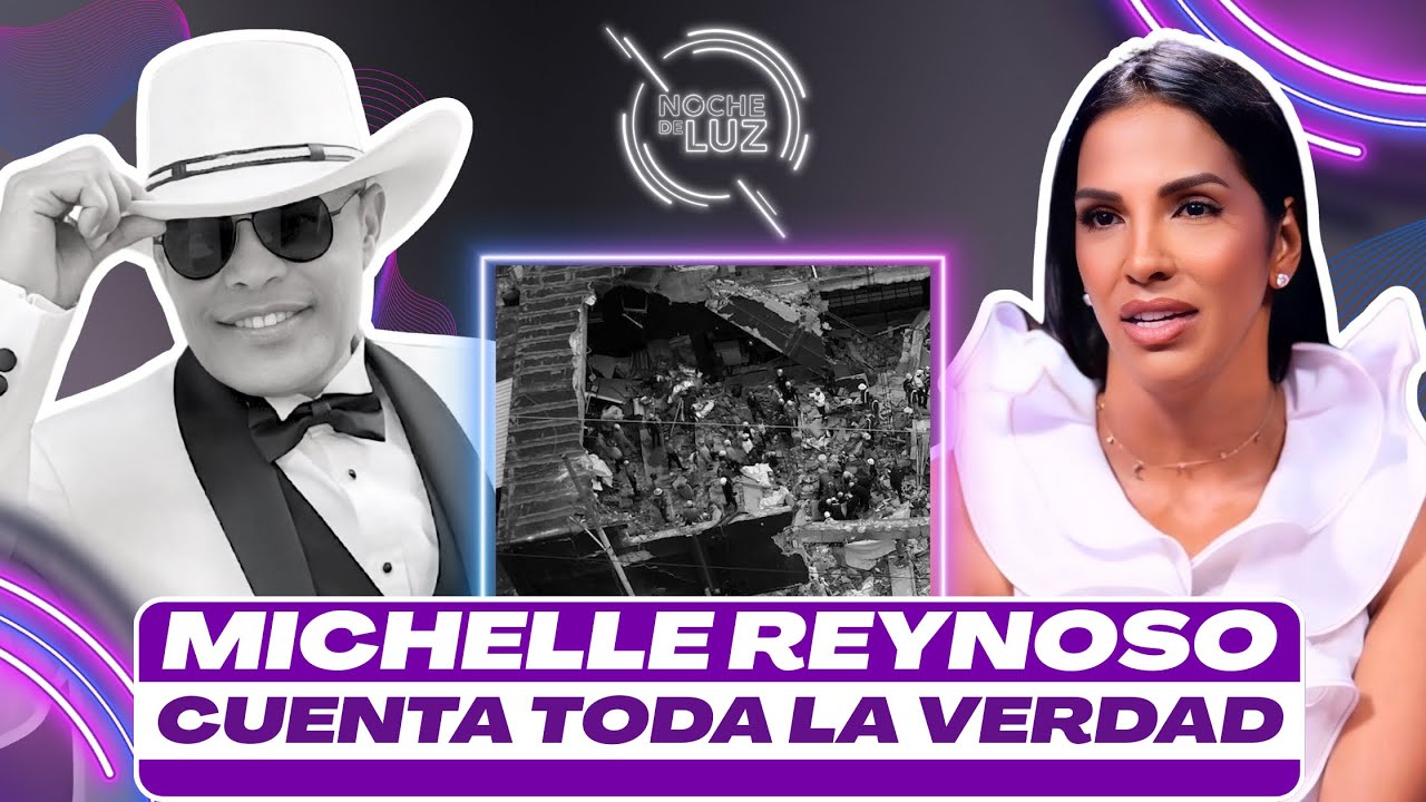 MICHELLE REYNOSO ROMPE EL SILENCIO SOBRE TRAGEDIA JET SET Y RUBBY PÉREZ