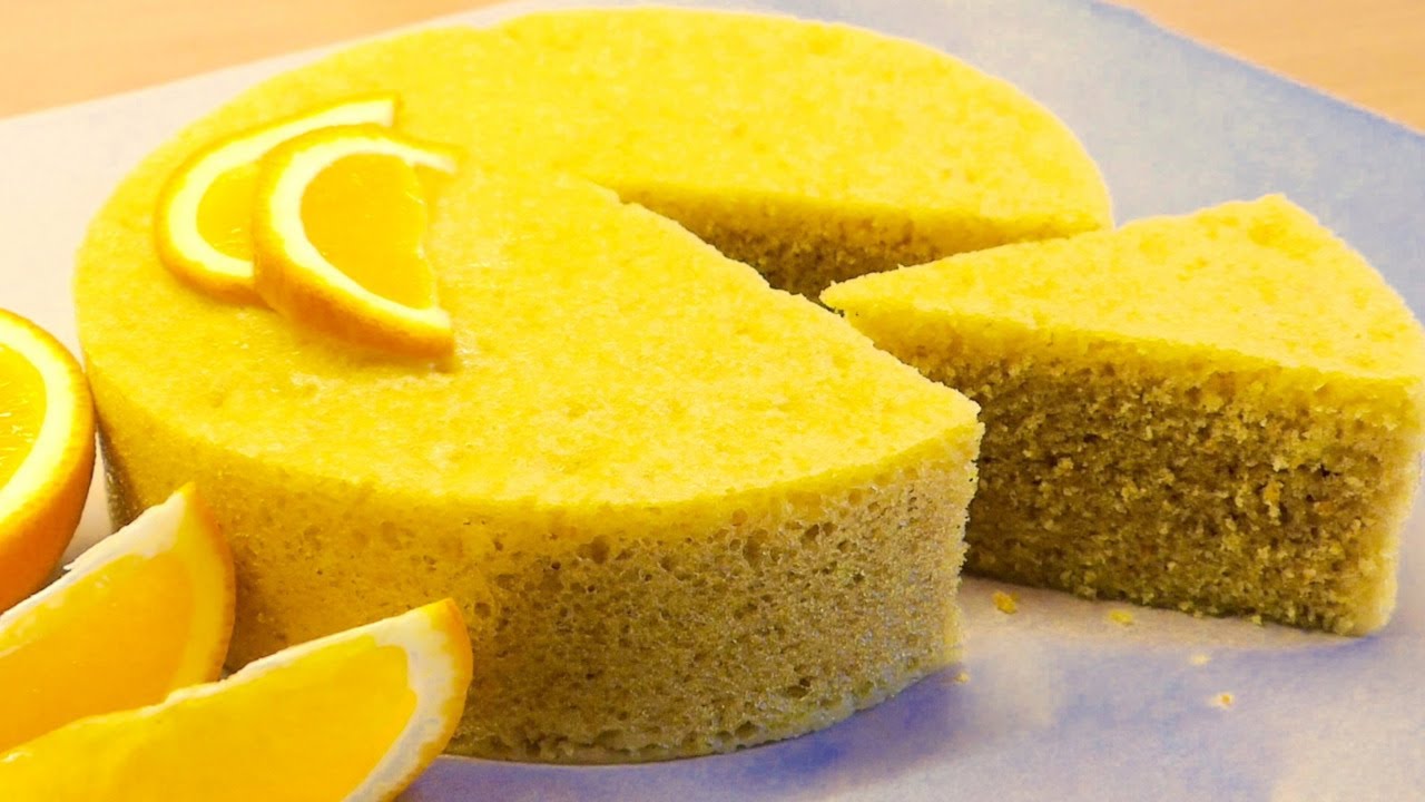 6 min Orange Cake without Oven | Microwave Orange Cake Super Easy and Quick