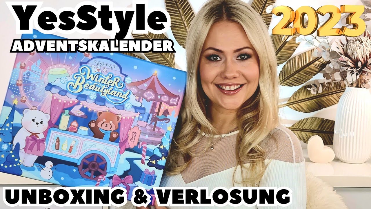 OMG 🤩 YesStyle Adventskalender 2023 | Unboxing & Verlosung