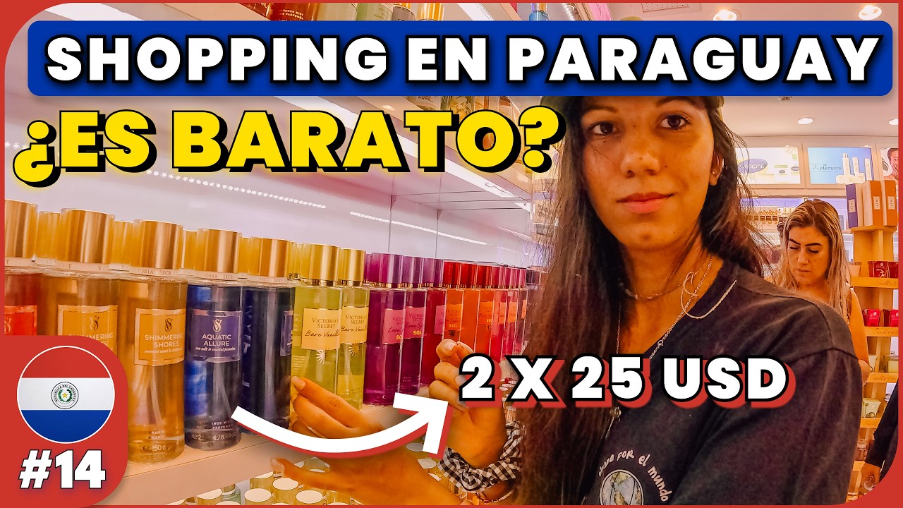 Ropa y perfumes en CIUDAD DEL ESTE ¿conviene? | Nos SORPRENDIERON los precios 🇵🇾 Ep.14 [Paraguay]