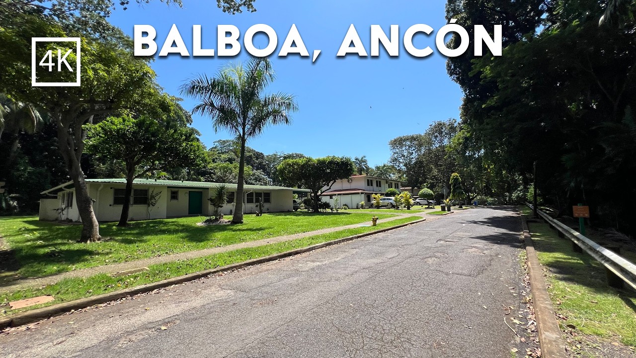 🟡 [4K] 🇵🇦  Aquí es como vivir en Estados Unidos pero en Panamá | Balboa Ancón