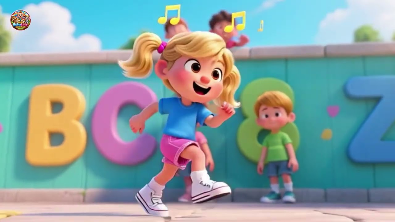 Little Emma’s ABC Playground Fun 🎨 | ABC Learning Song for Kids | Playful Nursery Rhyme
