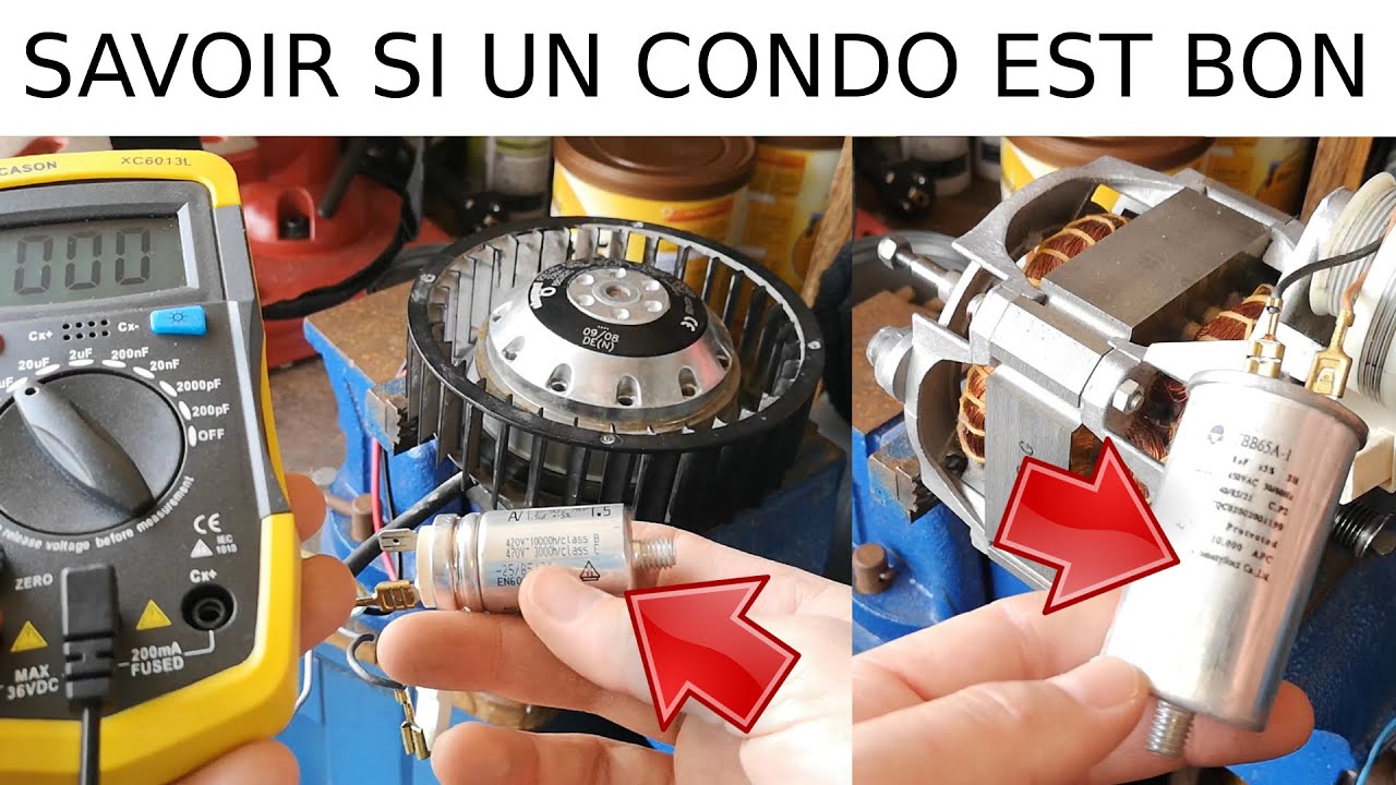 Comment tester des condensateurs de moteurs de lave-linge et sèche-linge