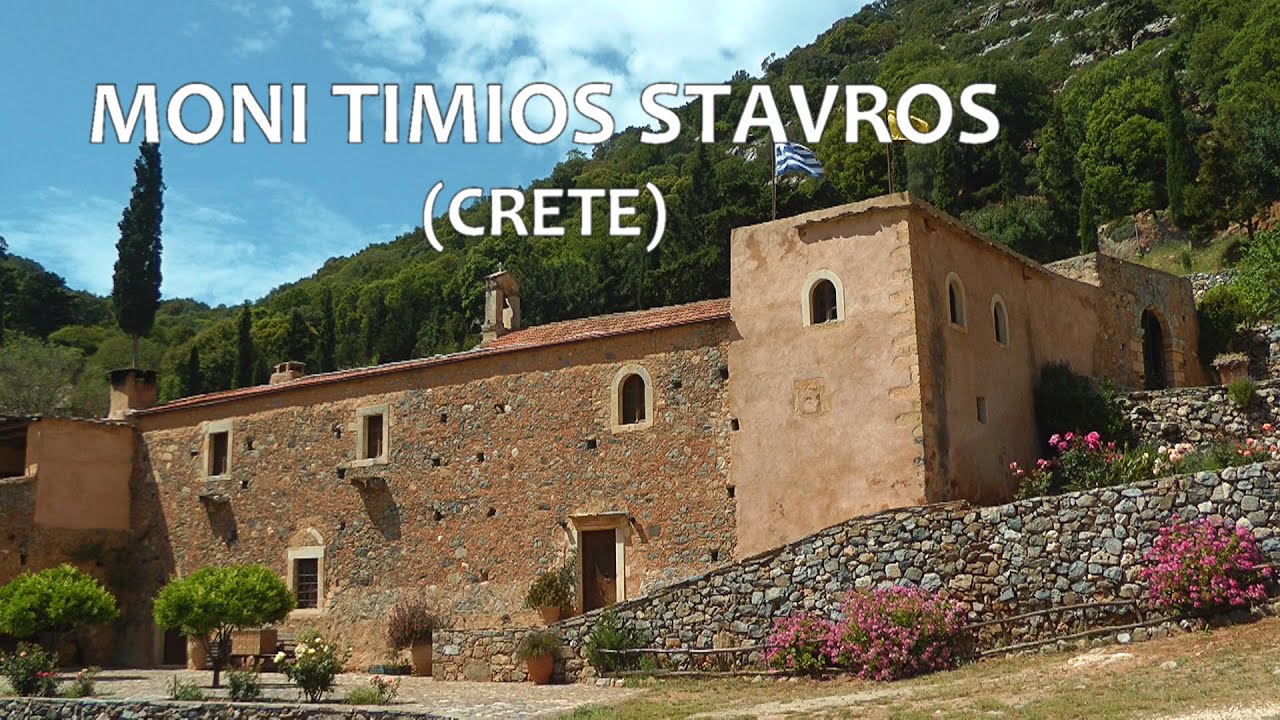 CRETE (GREECE) monastery Halepa and Vosakou (Timios Stavros)