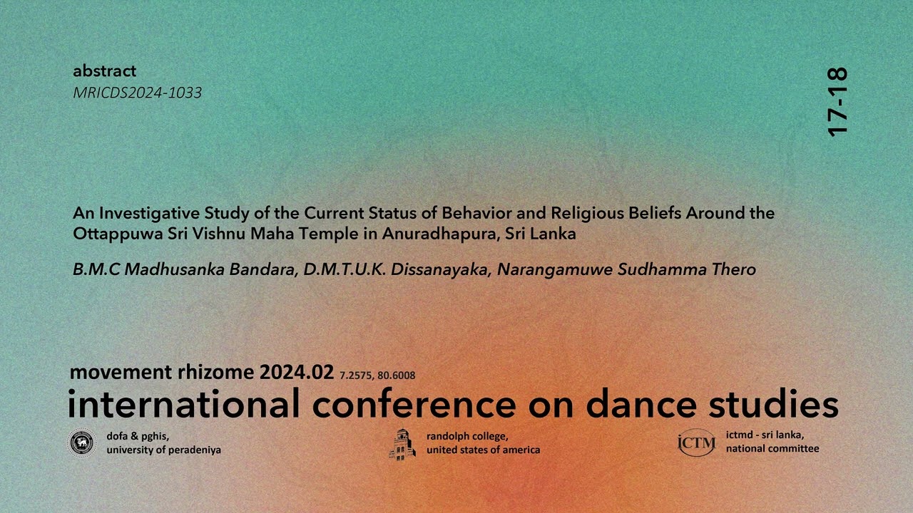 An Investigative Study of the Current Status of Behavior and Religious Beliefs Around the Ottappuwa