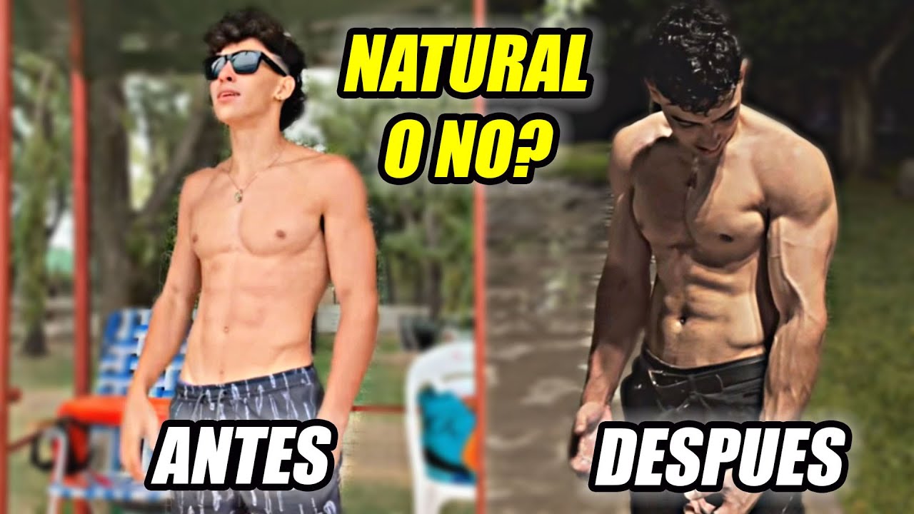 ES GERO ARIAS NATURAL O NO? - El Increíble Cambio Físico de Gero Arias solo con Dominadas
