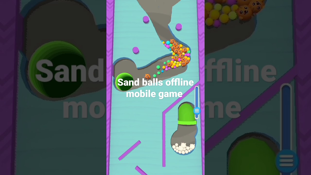 Sand balls offline mobile game
