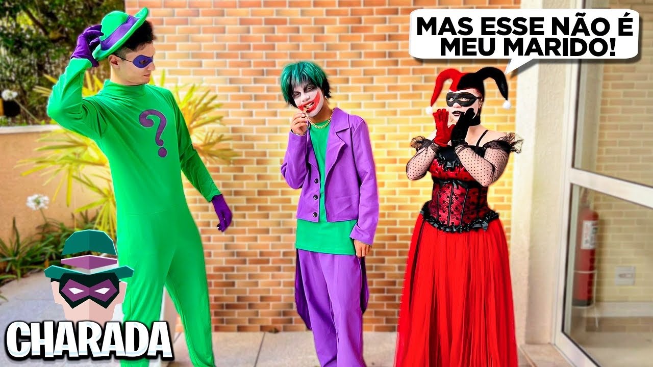 A IRMÃ MALVADA DA ARLEQUINA E O CHARADA ESTÃO TENDO ATITUDES ESTRANHAS - CULPA DO CORINGA MULTIVERSO