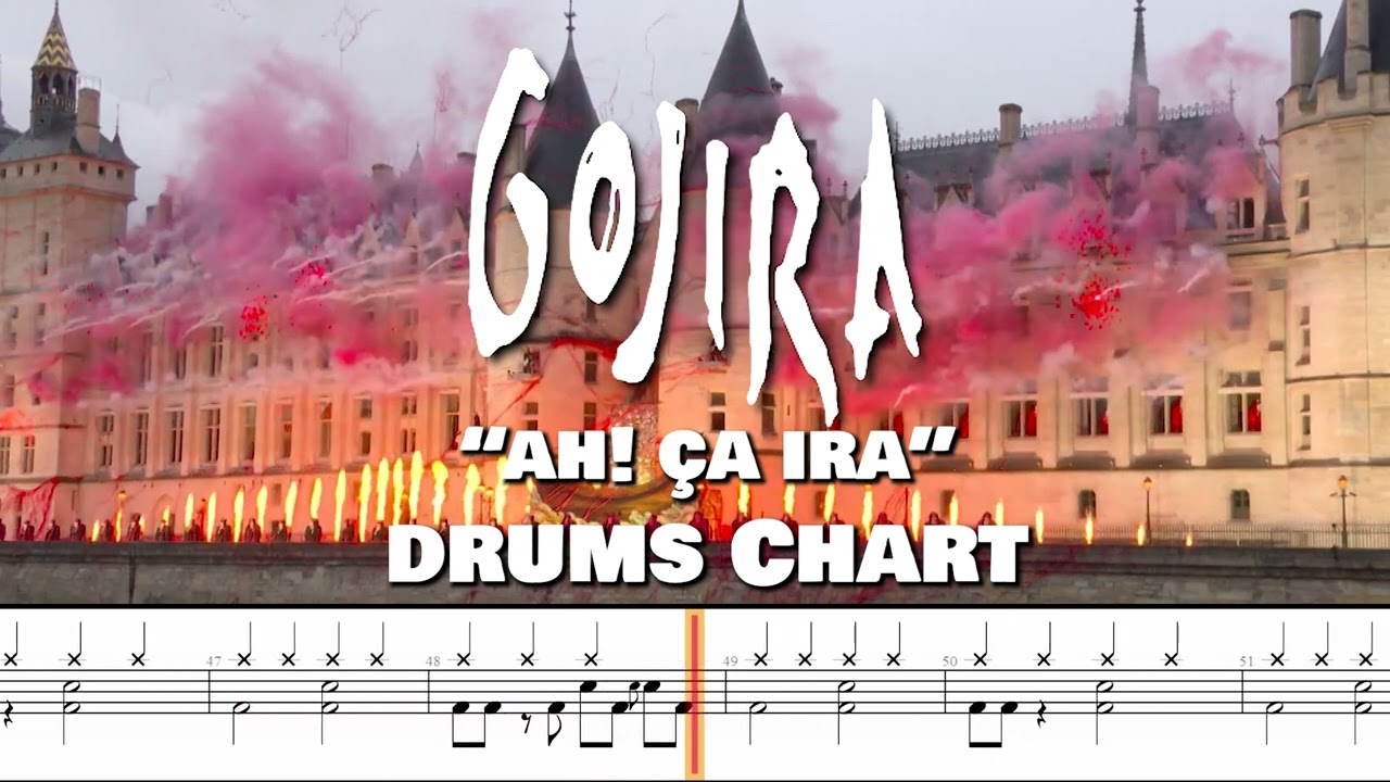 GOJIRA - Ah ! Ça Ira ! - Drums Chart #olympics