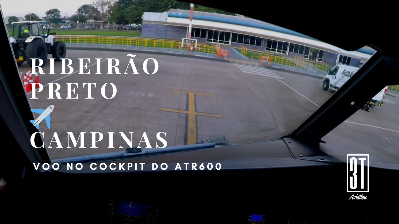 VISÃO DOS PILOTOS  VOO NO COCKPIT DO ATR 72 600 ✈ RIBEIRÃO PRETO x CAMPINAS  ✈