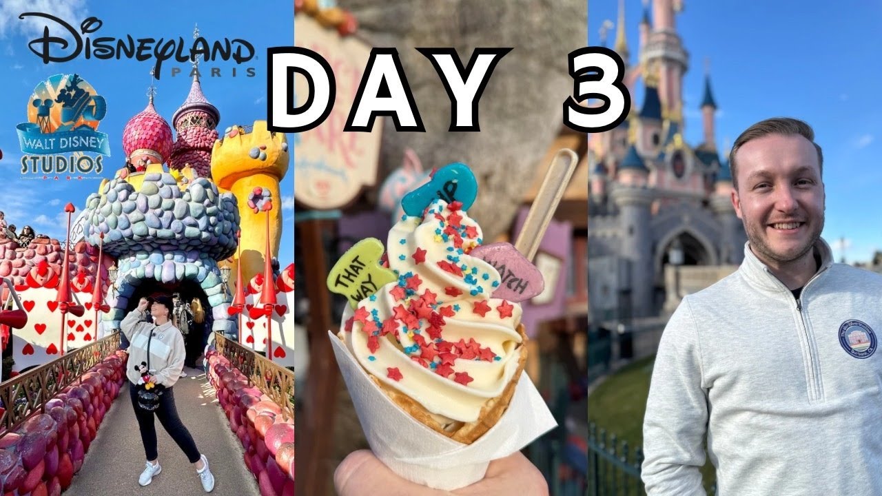 Disneyland Paris Day 3 🐭 - Walt Disney Studios, Disneyland Park, Tales of Magic - Reserved Viewing