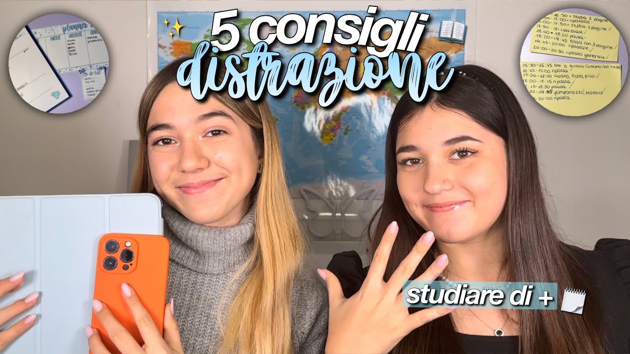 5 CONSIGLI PER NON DISTRARSI MENTRE SI STUDIA 🗒🧠