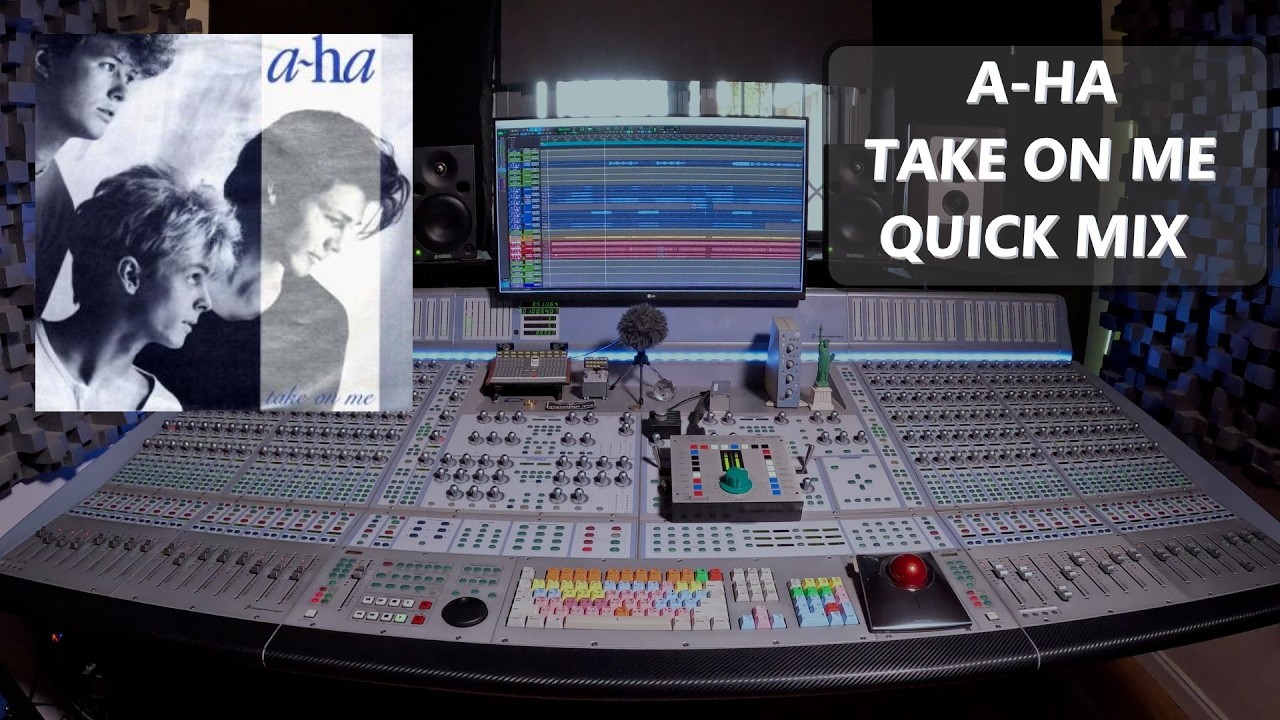 A-HA - Take on me - quick mix - gopro POV - analog hybrid mixing