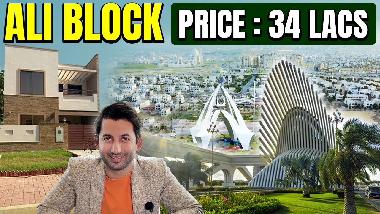 Ali Block 125 Sqyard Plots In Bahria Town Karachi || Price Only 34 Lacs