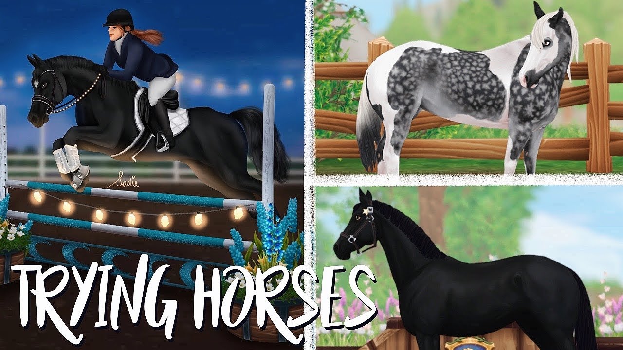 Trying Horses! 💙 | Star Stable Realistic Roleplay