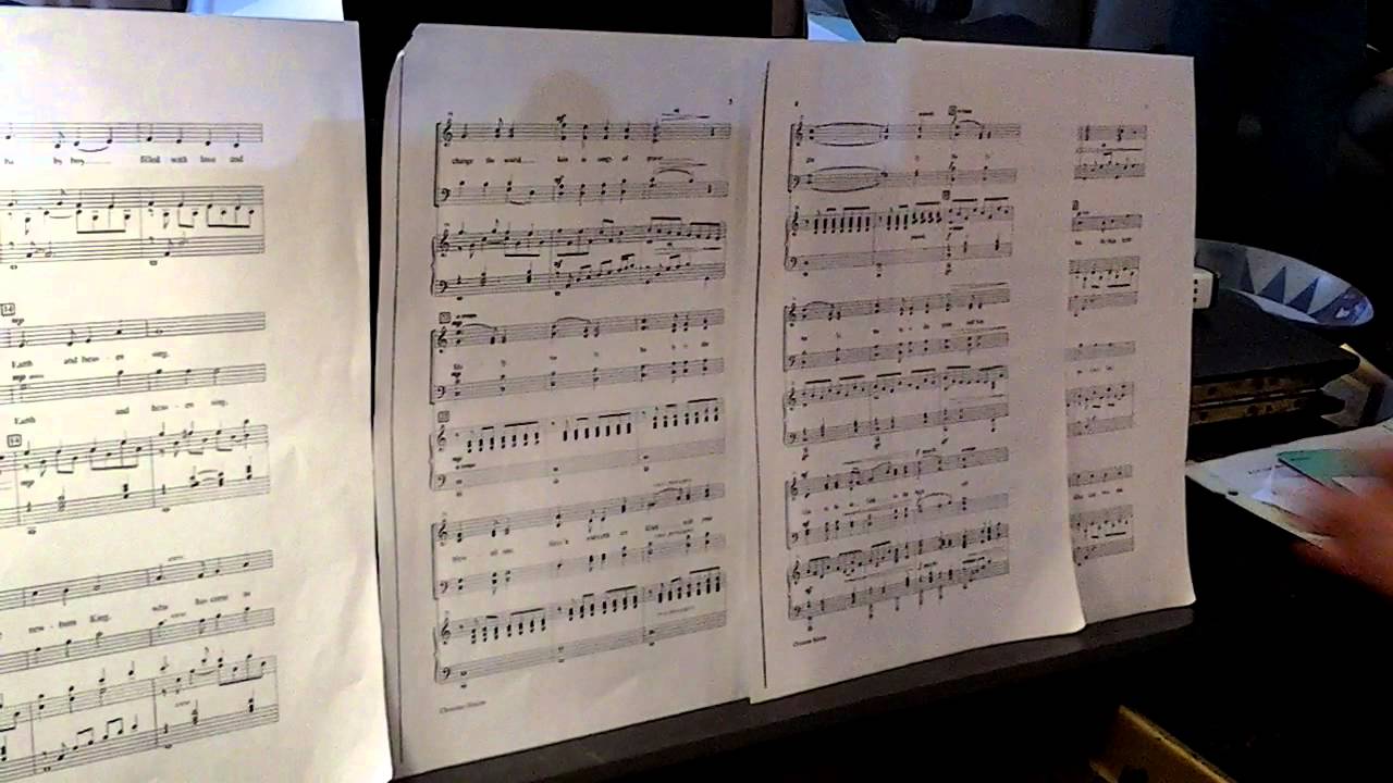Christmas Sanctus by Lee Dengler - Tenor Part