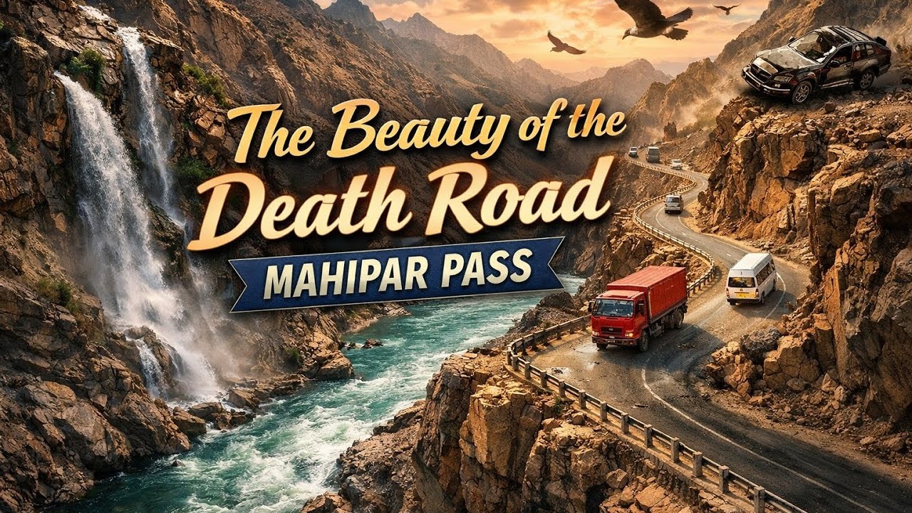 The Beauty of the Death Road (Mahipar Road – The 5th Most Dangerous Road in the World) 