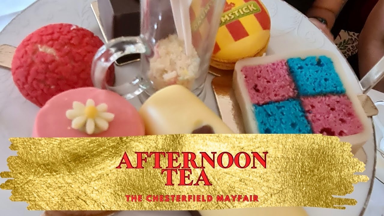 Afternoon Tea At The Chesterfield, Mayfair. #afternoontea #cakes #foodie