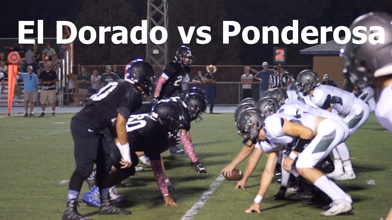 El Dorado vs Ponderosa V FB 2016