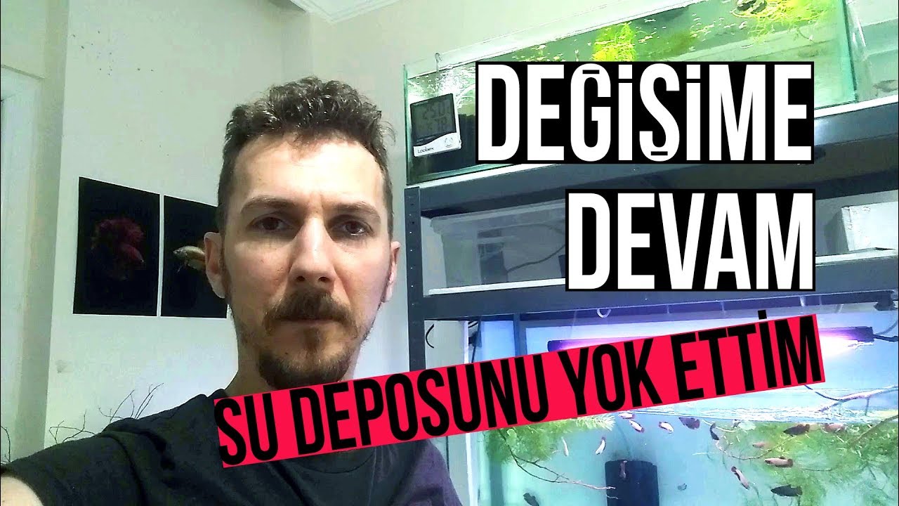Su Deposunu Yok Ettim - Duvara Fotoğraflar Astım