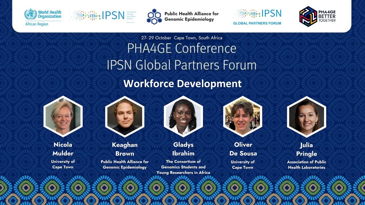 Workforce Development | PHA4GE Conference – IPSN Global Partners Forum