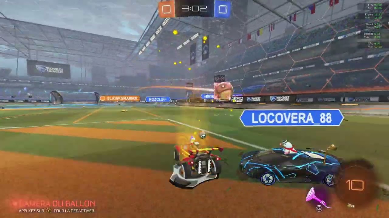 Rocket League - Rumble - Stade Throwback