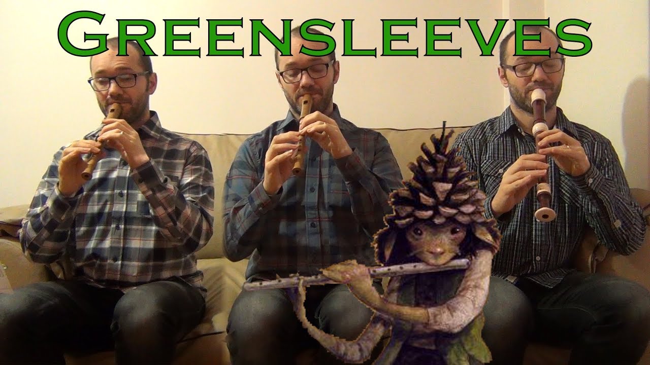 Greensleeves - El Flautista de Hamelin - Conjunto de Flautas! Tutorial con notas para Flauta Dulce