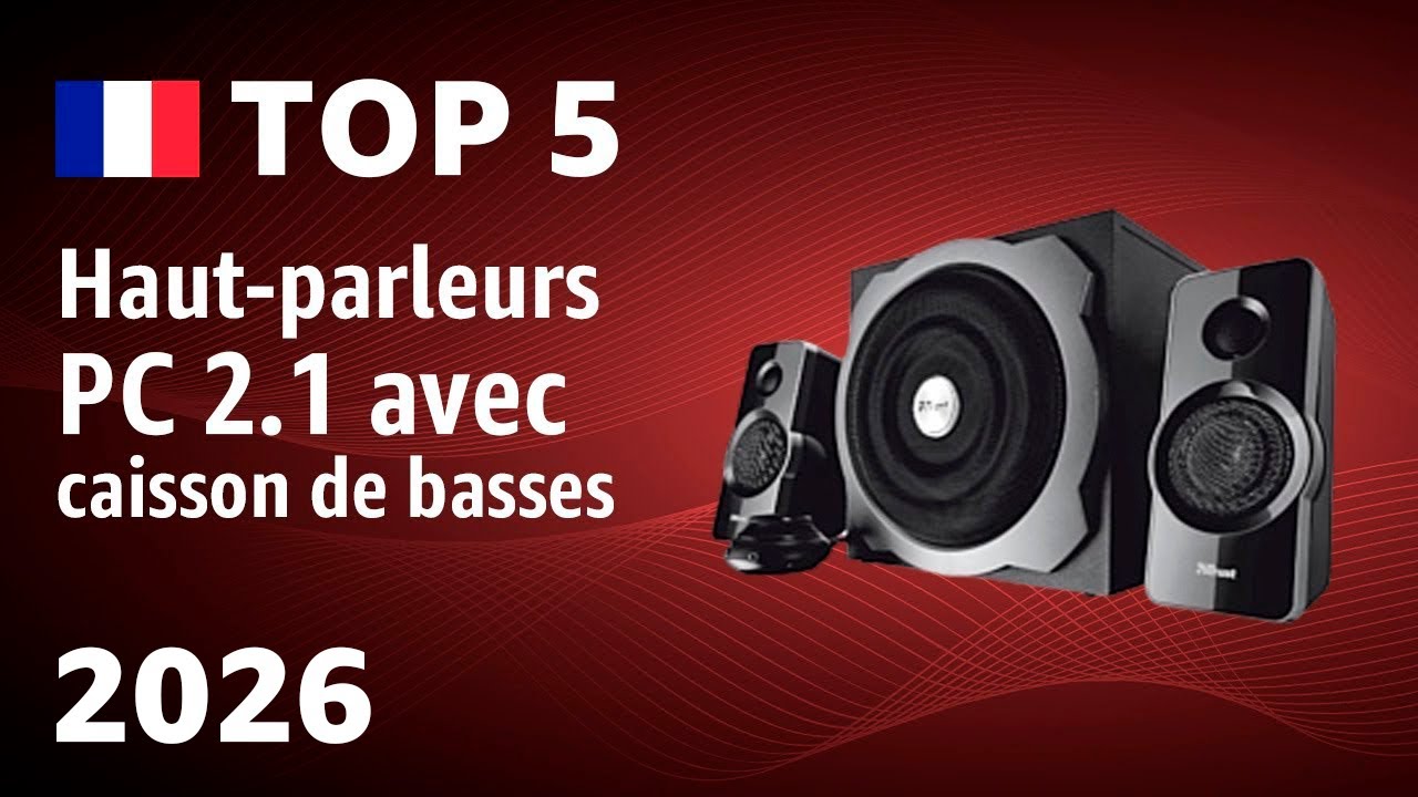 TOP&mdash;5. Meilleurs haut-parleurs PC 2.1 avec caisson de basses 2026