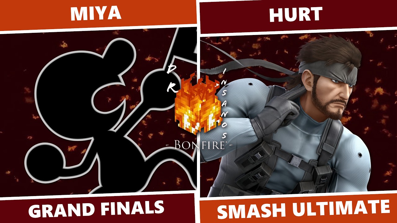 Dr. Insano's Bonfire 3: GRAND FINALS - Miya (Mr. Game & Watch) Vs. Hurt (Snake) SSBU