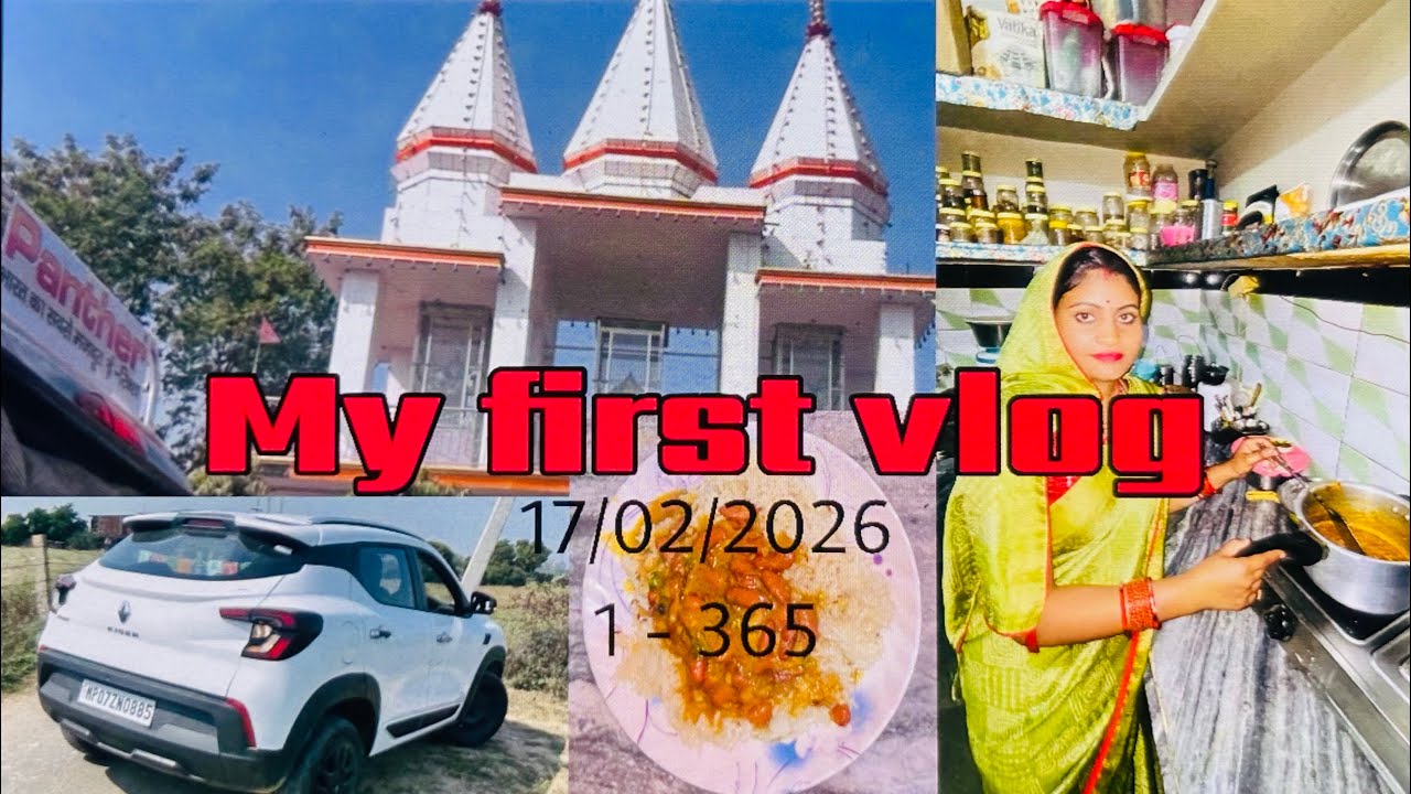 My first vlog @Mona-Aman 