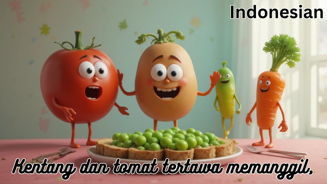 Midland Jingle Indonesia  Lagu Anak Natal Sayur Sayuran Seru & Edukatif