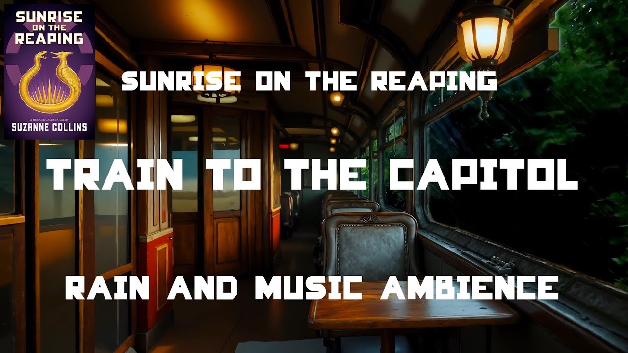 SUNRISE ON THE REAPING AMBIENCE | MUSIC & RAIN | HUNGER GAMES AMBIENCE | FANTASY READING AMBIENCE