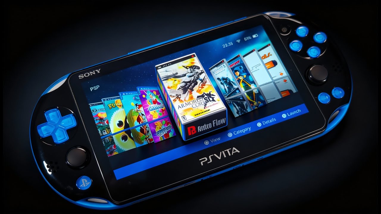 Обновление RetroFlow Launcher v8.0.2 – Как скачать и исправить отсутствующие миниатюры (PS Vita)
