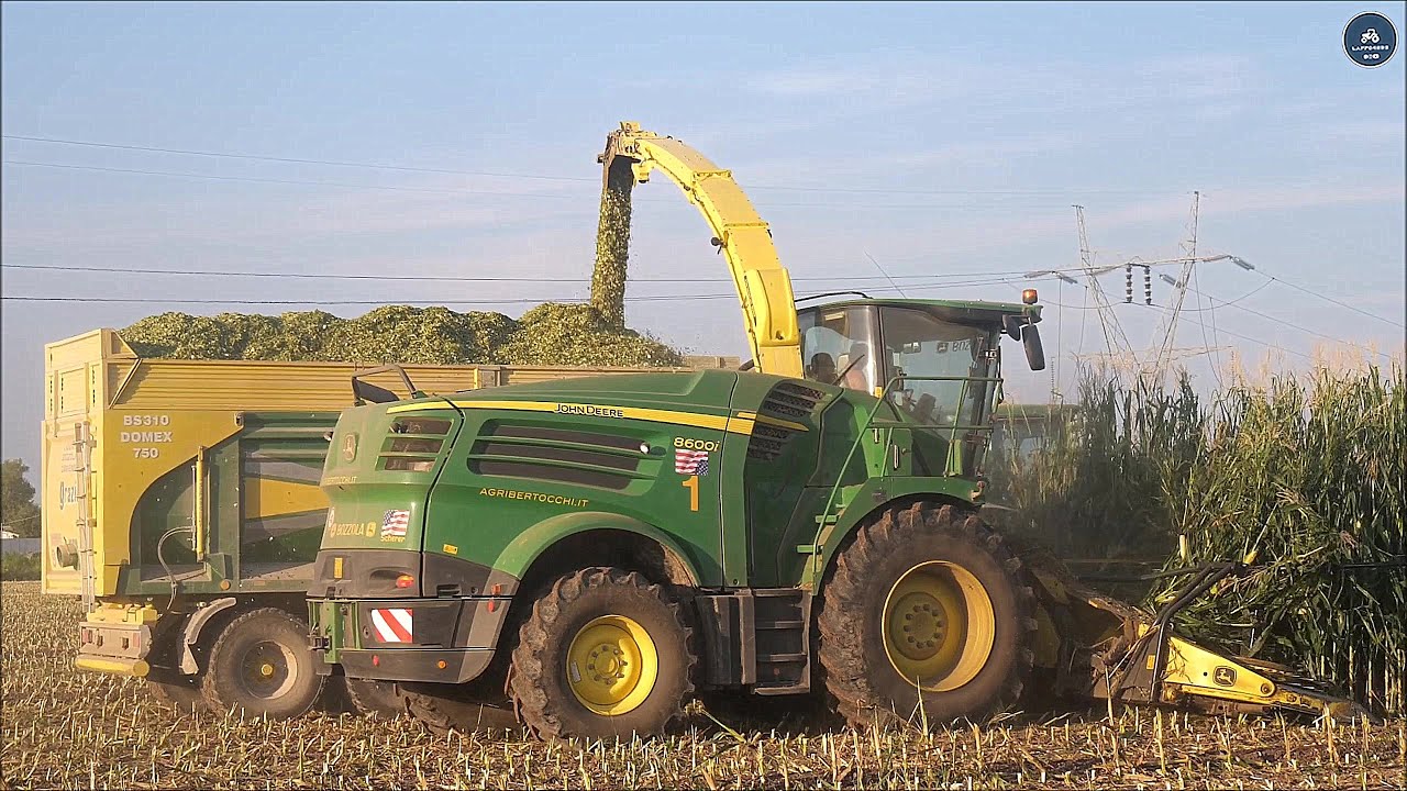 JD 8600i + Kemper 8 file - Team Bozzola - Trinciato mais 2023