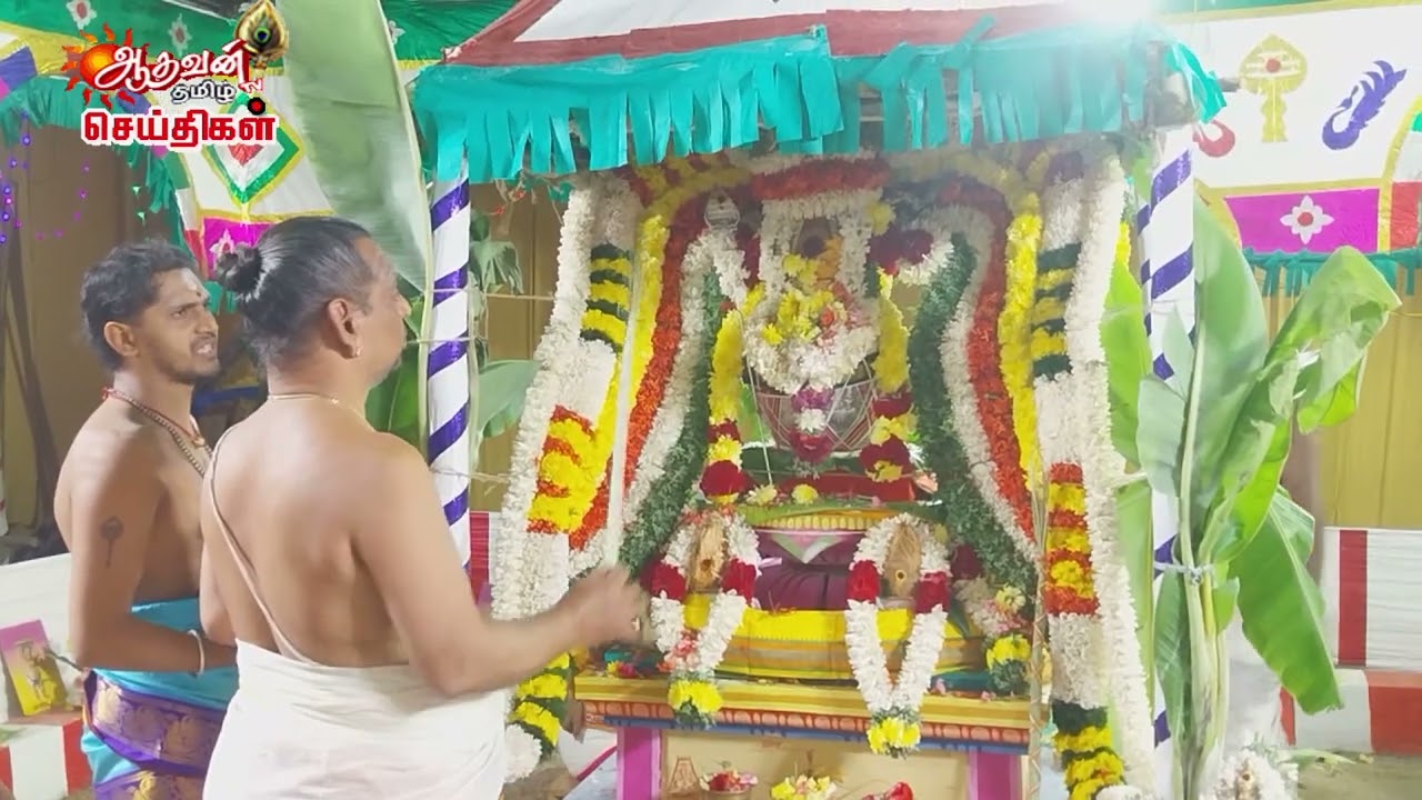 திண்டுக்கல்அசோக்நகரில் அமைந்துள்ளஸ்ரீசெண்பக விநாயகர் ஸ்ரீபாலமுருகன்கும்பாபிஷேகம்முதல்நாள்யாக வேள்வி