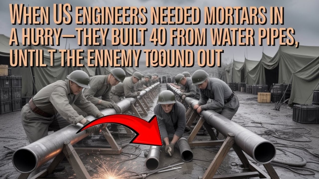 When US Engineers Needed Mortars in a Hurry-They Built 40 from Water Pipes, Until The Enemy Found 