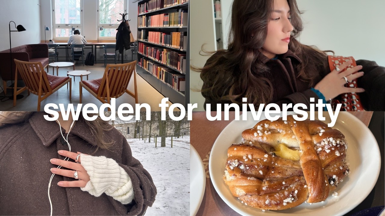 I moved to sweden for university