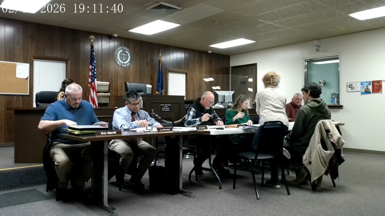 Planning Board Meeting  --  February 10th, 2026