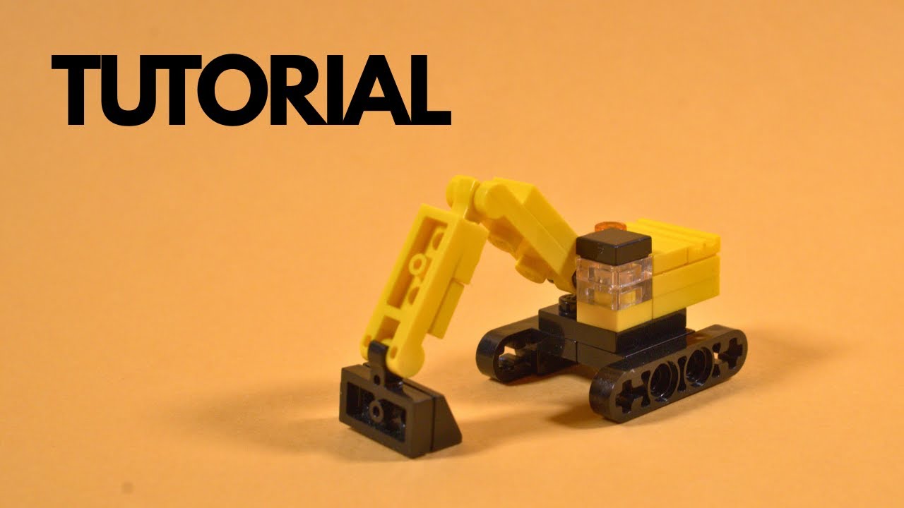 Сборка экскаватора из Lego